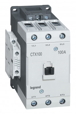 Legrand Контактор CTX? 100 3P 100A (AC-3) 2но2нз ~110В, 416234