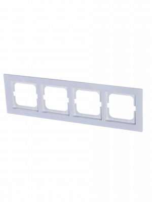 ABB BJE Axcent Белый Рамка 4-ая