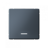 GAL000713S - ARTGALLERY 1-клавишный ВЫКЛЮЧАТЕЛЬ с подсветкой, 10АХ, механизм, быстрозажим. клем., ГРИФЕЛЬ, Systeme Electric