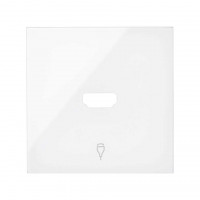 Simon 10001094-130 Накладка розетки HDMI цвета белый глянец S100