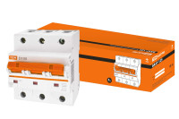 Авт. выкл. ВА47-125 3Р 100А 15кА х-ка D TDM Electric, SQ0208-0035