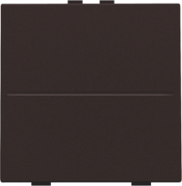 Niko Шоколад Накладка на радиокнопку, одноклавишная, 124-00001 Niko Шоколад Накладка на радиокнопку, одноклавишная, 124-00001