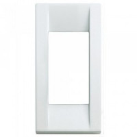 Vimar Накладка на 1 модуль для панелей пластик белый, 16786.01