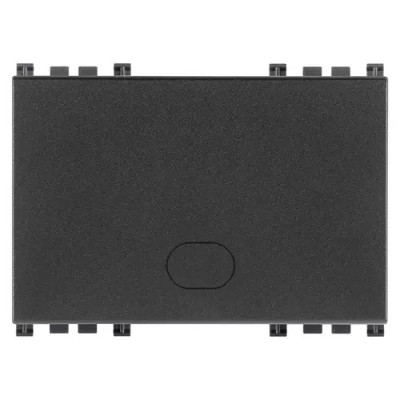 Vimar Клавиша на 3 модуля персонализируемая, серая, 19033