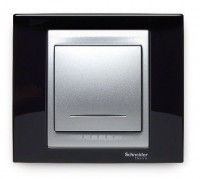 Schneider Electric Schneider Electric Выключатель 1-клавишный, с подсветкой,  серия UNICA Schneider Electric Schneider Electric Выключатель 1-клавишный, с подсветкой,  серия UNICA