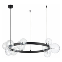 ST LUCE SL1165.402.15 Светильник подвесной ST-Luce Черный/Прозрачный G4 15*5W