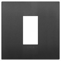 Vimar Накладка CLASSIC на 1 модуль черная, 19641.71