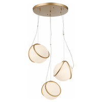 ST LUCE SL1181.353.03 Светильник подвесной ST-Luce Латунь/Латунь, Белый E27 3*40W