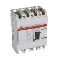 Legrand DRX125 термомагнитный 100A 4П 10KA, 027018 Legrand DRX125 термомагнитный 100A 4П 10KA, 027018