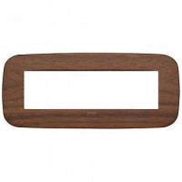 19687.51 - Vimar Накладка ROUND на 7 модулей орех