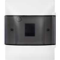 Legrand Practibox S Пластиковый щиток Встраиваемый 1X4 Дымчатая дверь, 134554