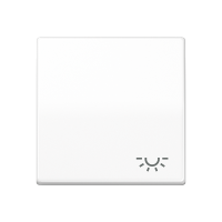 Клавиша с символом "свет"; белая, AS591LWW Клавиша с символом "свет"; белая, AS591LWW