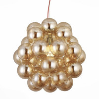 ST LUCE SL533.093.03 Люстра подвесная ST-Luce Хром/Янтарный E27 3*60W