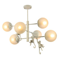 Evoluce SLE115103-06 Светильник потолочный Белый/Белый E14 6*60W