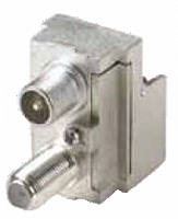 FD010F Fede Fede Мех-зм TV/SAT оконечный с двойным SAT+DC/TV