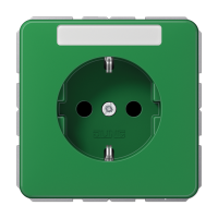 Штепсельная розетка SCHUKO 16A 250V~ с защитой от детей и полем для надписи, CD1520BFKINAGN