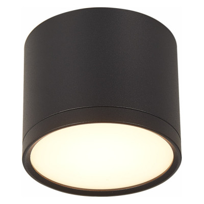 ST LUCE ST113.432.09 Светильник потолочный Черный LED 1*9W 3000K 702Lm Ra>80 120° IP20 D88xH75 170-240V