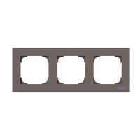 2CLA857300A6301 - ABB NIE Рамка 3-постовая, серия SKY, цвет "Тауп", ABB