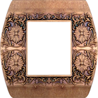 FD01421RU Fede San Remo Рамка 1-ная, Rustic Cooper