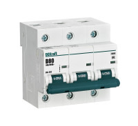 DEKraft Автоматический выключатель 3Р 80А х-ка D ВА-201 10кА