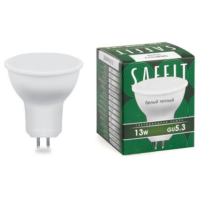 Лампа светодиодная, 13W 230V GU5.3 2700K MR16, SBMR1613, Feron 55218