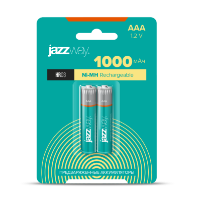 Акк. JAZZway AAA 1000мАч предзаряженные BL-2, 5007932