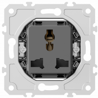 Donel механизм универсальной розетки мультистандарт 16А 250 В~ на винтах, серия DB, DB20000