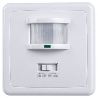 Датчик движения и освещенности 500W 12m 140° белый, SEN1A/LX2000, Feron 22016