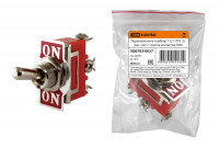 Переключатель-тумблер 1121 (ТП1-2)  вкл.- вкл. 1 группа контактов TDM Electric, SQ0703-0027