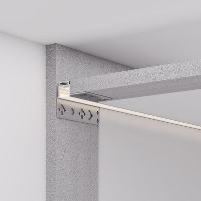 Профиль ARH-CEIL-S16-FANTOM-EDGE-2000 ANOD (Arlight, Алюминий), 034979