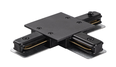 PTR/R CT-BL Коннектор черный T-обр. (встраиваемый) Jazzway, 5031890