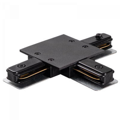 Jazzway PTR/R CT-BL Коннектор Черный T-обр. (встраиваемый), 5031890