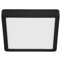 30762 Светодиодный настенно-потолочн свет-к FUEVA 5, 20,5W(LED), 285X285, сталь, черн, пластик, белы