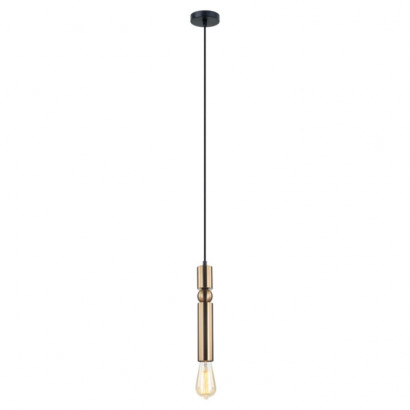 LUSSOLE TRUMAN Подвесной светильник, цвет основания - бронзовый, 1x40W E27, LSP-8144
