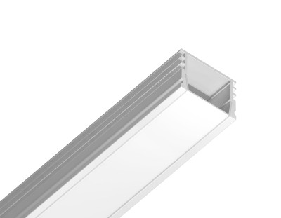 Алюминиевый профиль накладной 15.7*12 Белый, 2 м, AMBRELLA LIGHT, GP1750WH
