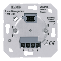 1201URE - Jung Мех-зм универсальн. реле 1-кан. многофункц. 230В~ 2300/1500Вт 1000ВА, Jung 1201URE - Jung Мех-зм универсальн. реле 1-кан. многофункц. 230В~ 2300/1500Вт 1000ВА, Jung