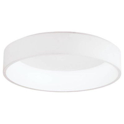 39287 Светодиод. потол. светильник MARGHERA 1 с димм., 4х8,5W(LED), ?595, H135, сталь, акрил, белый