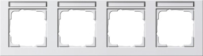 109429 Gira Рамка 4-я горизонтальная с полем для надписи