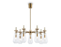 Потолочный светильник с травертином E14*7, AMBRELLA LIGHT, LH53306