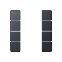 набор накладок, 4 группы, A504TSAANM