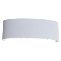 ST LUCE SL089.501.08 Светильник уличный настенный ST-Luce Белый кварцевый LED 8*1W 4000K