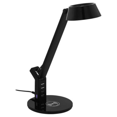 99832 Настольная лампа BANDERALO, LED 4,8W, 700lm, L295, B170, H405, основание: ?170, пластик, черны