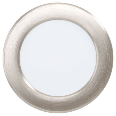 99137 Светодиод. встраив. светильник FUEVA 5, 5,5W (LED), ?117, ET26, 650lm, 3000K, сталь, никель ма