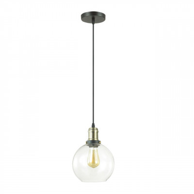 LUMION 3684/1 SUSPENTIONI LN18 153 античная бронза/стекло Подвес E27 60W 220V KIT