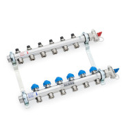 Распределительный коллектор HKV на 5 контуров нерж .сталь