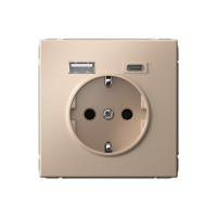 GAL001232 - ARTGALLERY РОЗЕТКА 16А с 2 USB A+C, 5В/2,4А/3,0А, 2х5В/1,5А, механизм, ПЕСОЧНЫЙ, Systeme Electric GAL001232 - ARTGALLERY РОЗЕТКА 16А с 2 USB A+C, 5В/2,4А/3,0А, 2х5В/1,5А, механизм, ПЕСОЧНЫЙ, Systeme Electric