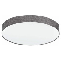 97617 Потолочный светильник PASTERI, 5х60W (E27), ?760, H150, сталь, белый / текстиль, лен, серый, б