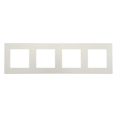 Simon Рамка 4 поста, алюминий, 2400640-033