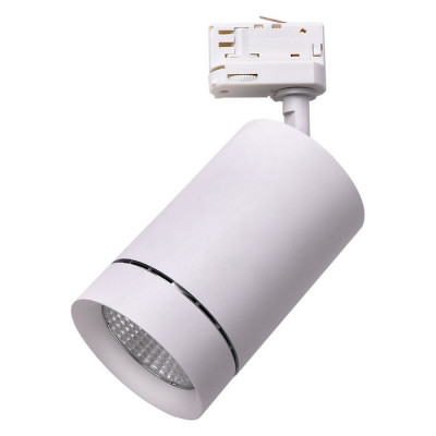 Lightstar 303564 Светильник для 3-фазного трека CANNO LED 35W 2240LM 45G БЕЛЫЙ 4000K IP20 (в комплекте)