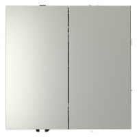 Перекрестный переключатель встраиваемый VOLTUM S70 двухклавишный 10А, (сталь), VLS020505 Перекрестный переключатель встраиваемый VOLTUM S70 двухклавишный 10А, (сталь), VLS020505